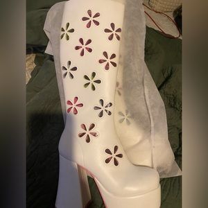 New Sugar Thrillz go go boots. Sold out on site.